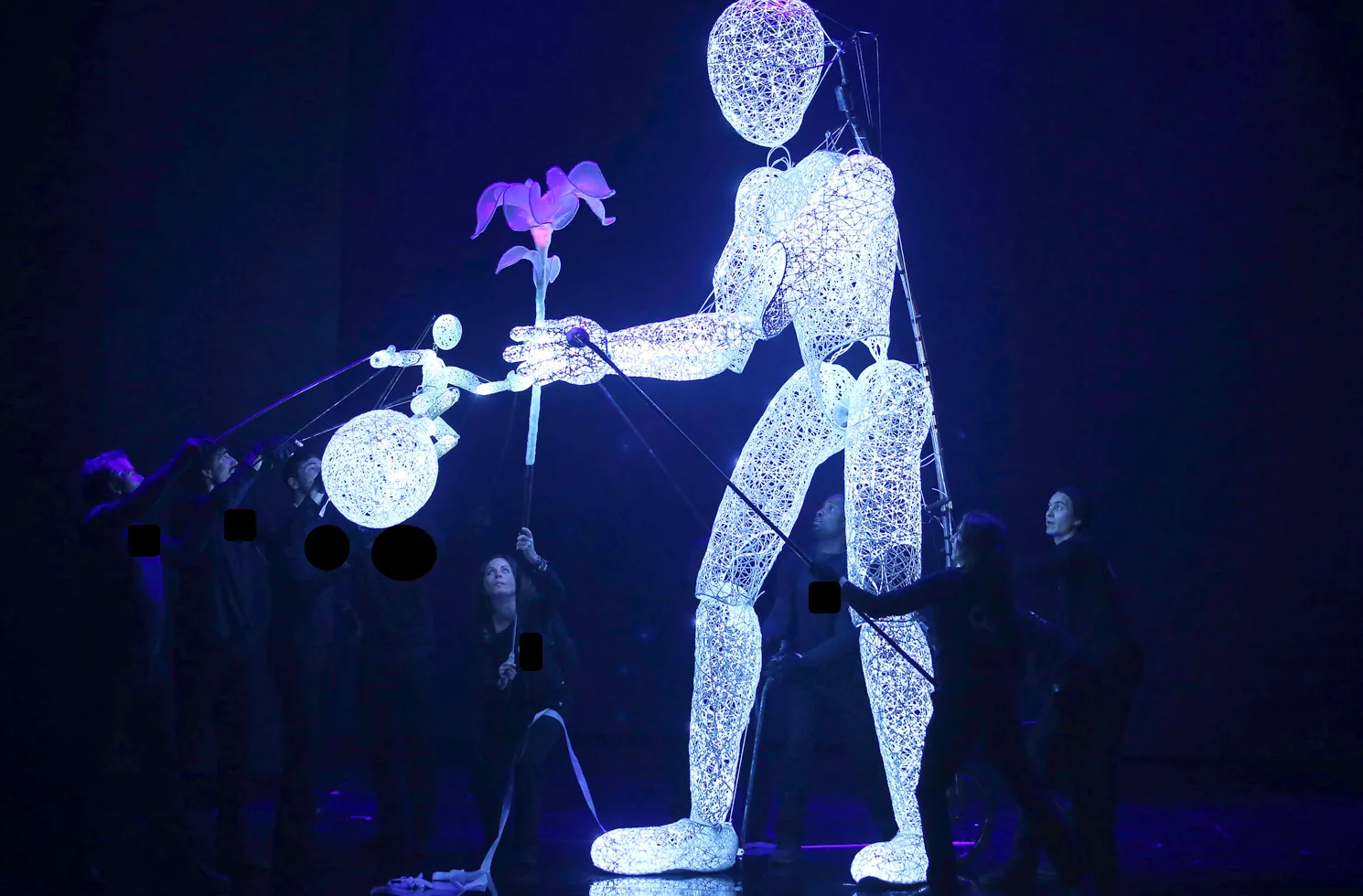 Gigante di Luce — performance LED